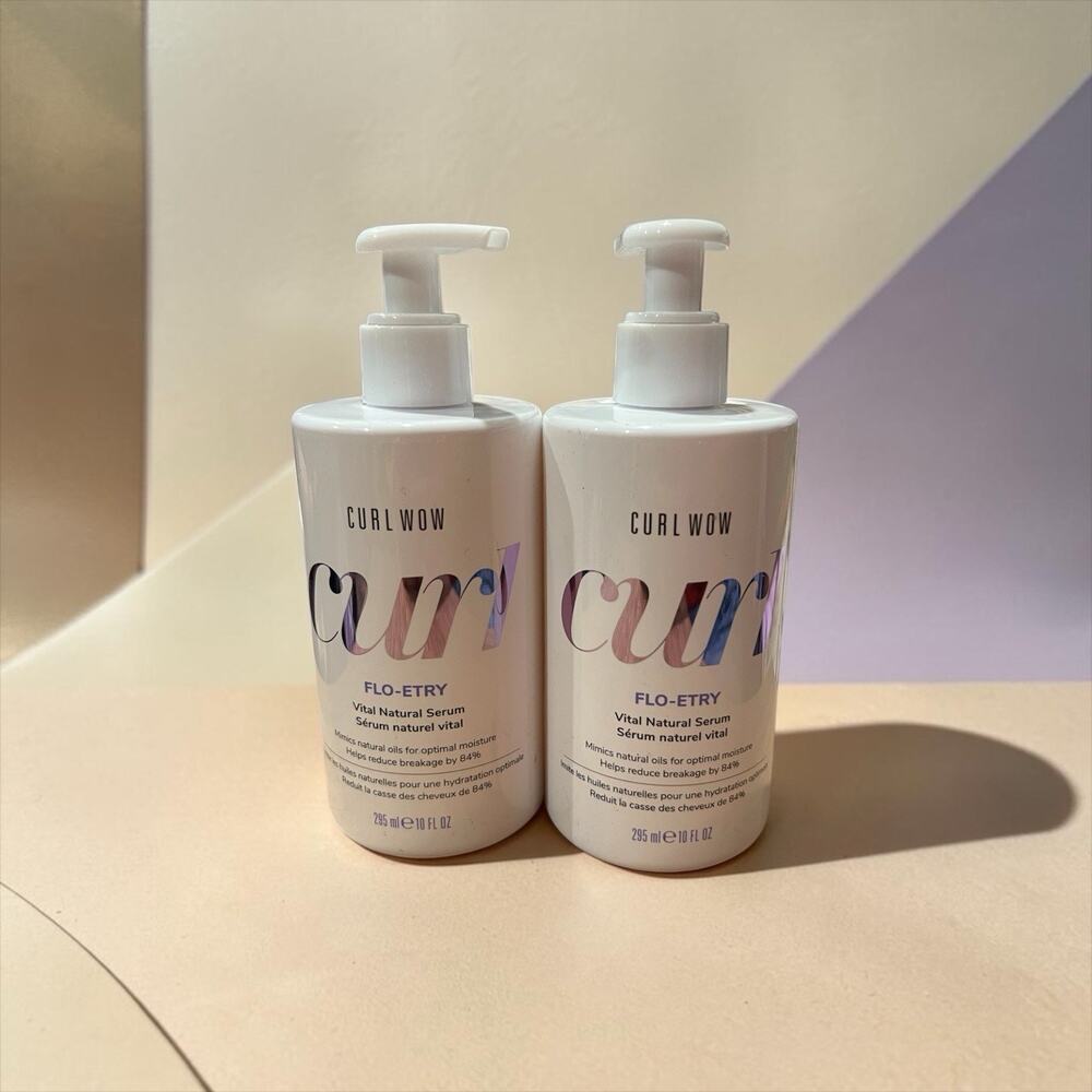 Color Wow Curl Wow Flo-Etry Vital Natural Serum Duo Pack (2 x 10 fl oz)